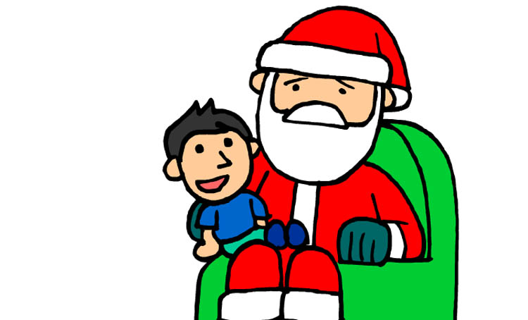 Mal momento para ser Santa | Web cómic