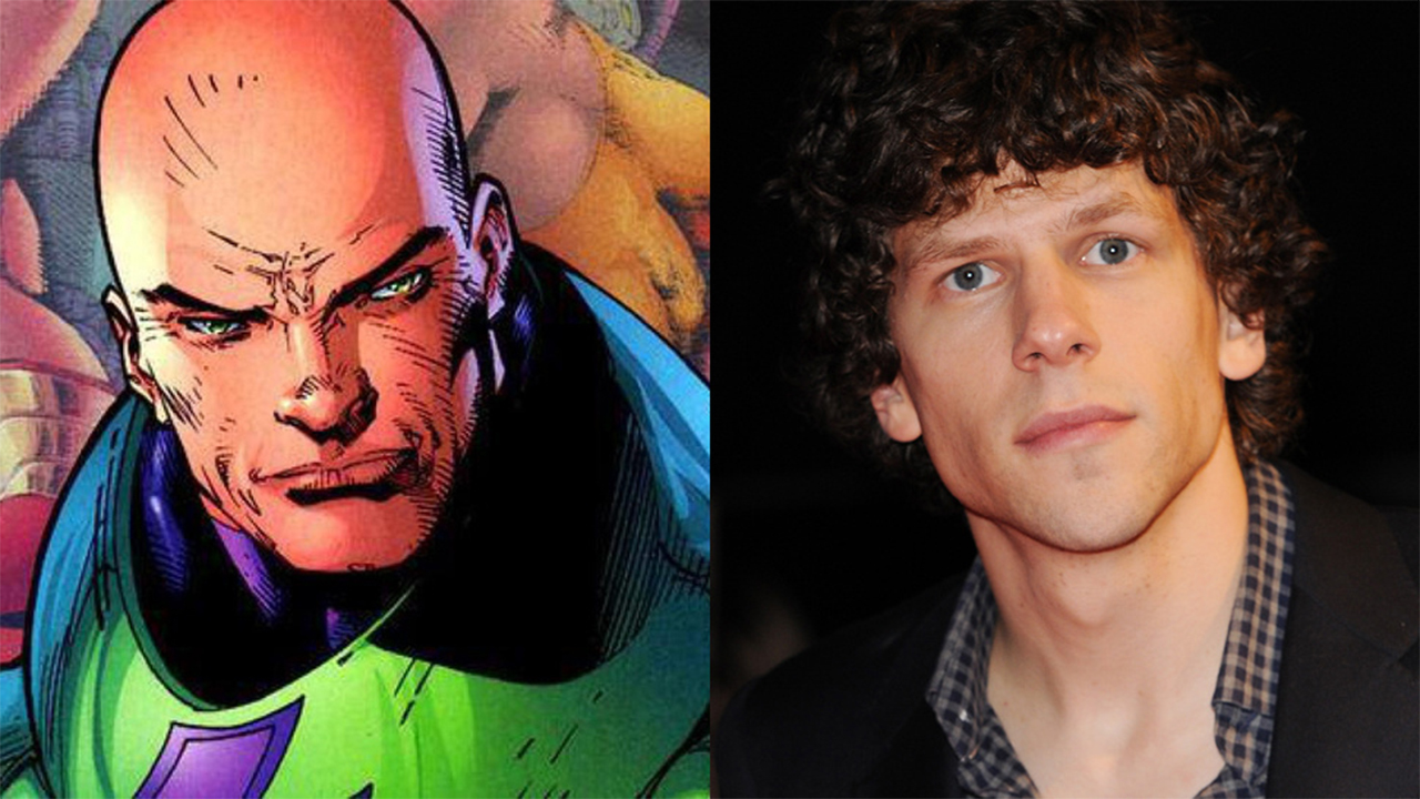 Jesse Eisenberg será Lex Luthor en Batman vs Superman