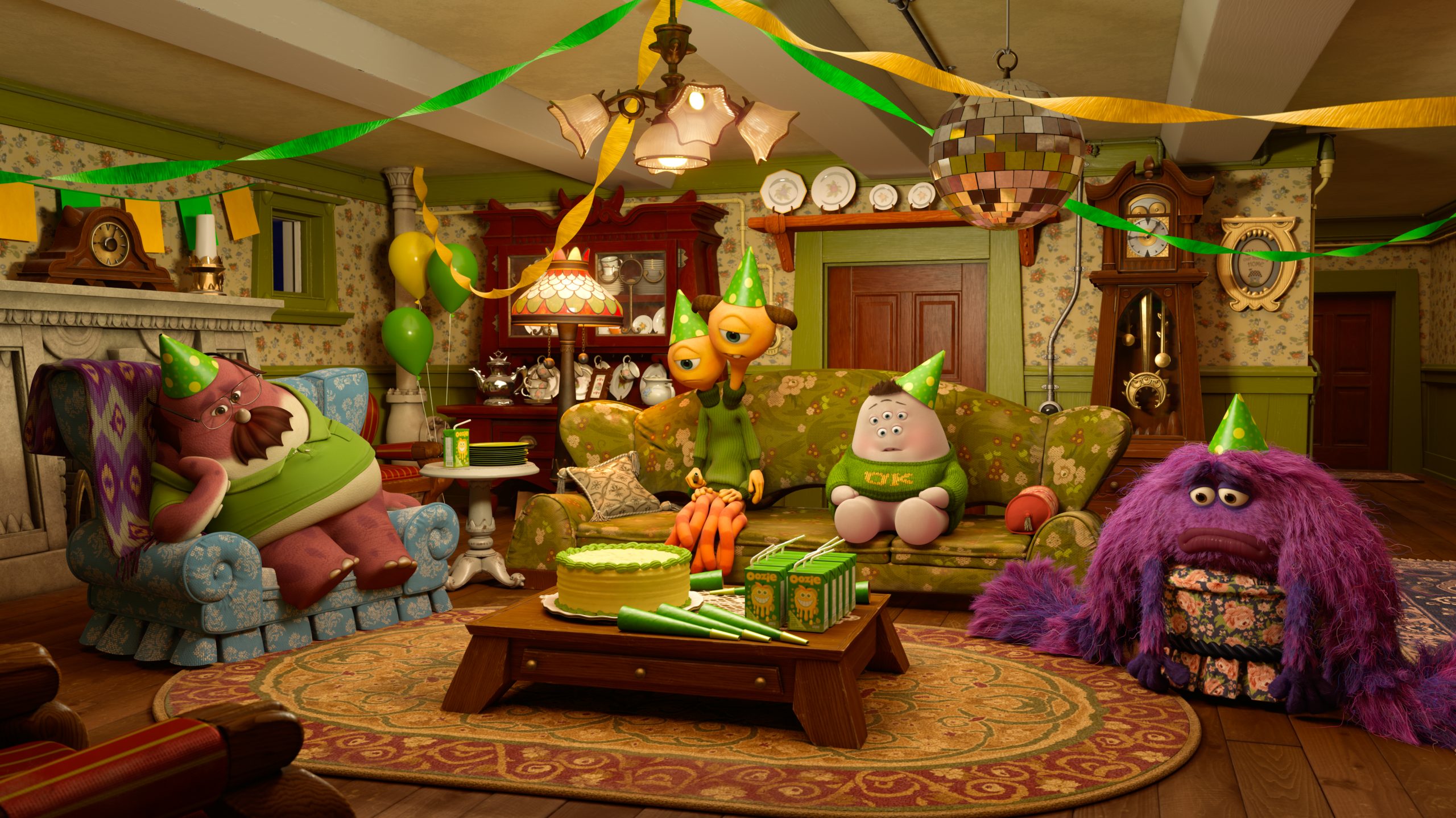 Primera imagen de Party Central, nuevo corto de Disney