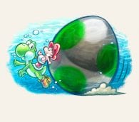 YoshisNewIsland_SwimmingMetalEgg