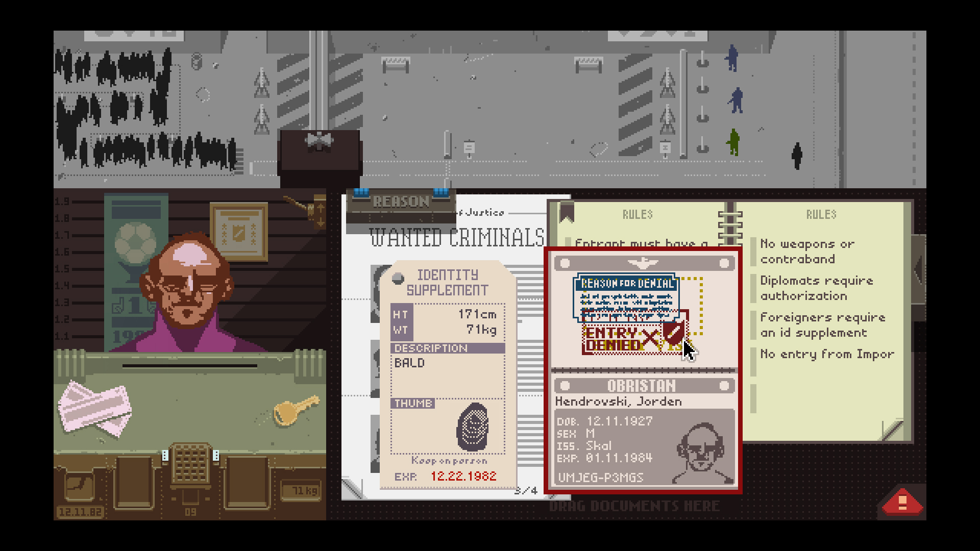 Papers, Please podría estar en camino a la PS Vita