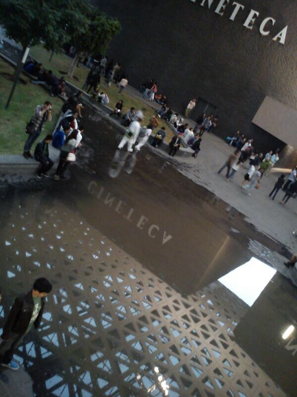 Se inunda la Cineteca Nacional, sufre severos daños por la lluvia