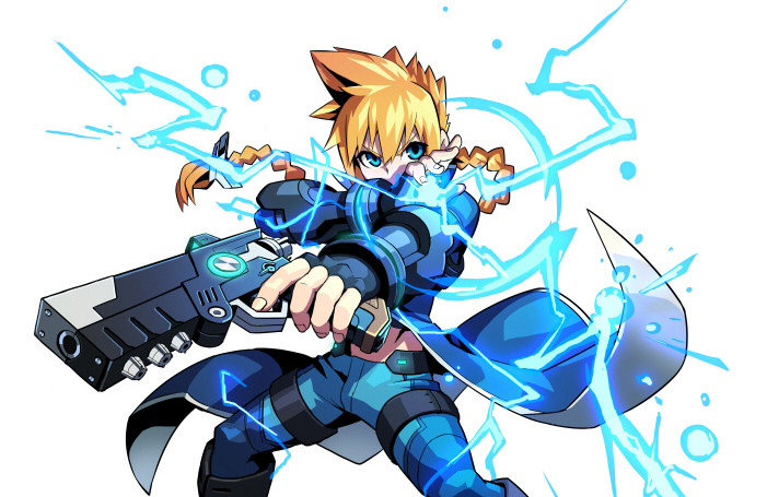Azure Striker Gunvolt nos recuerda mucho a Mega Man X