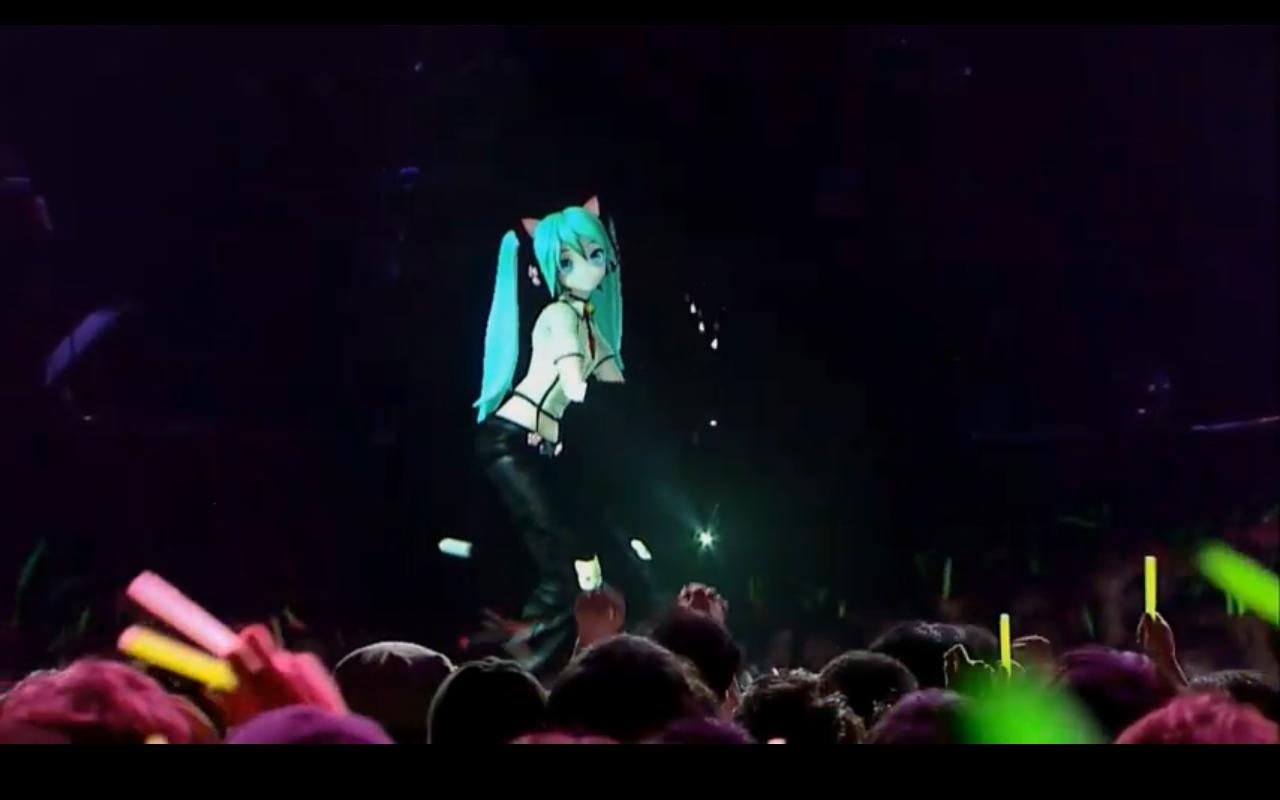 Hatsune Miku será la telonera de Lady Gaga