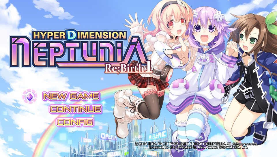 Confirman Hyperdimension Neptunia Re;Birth 1 para Occidente