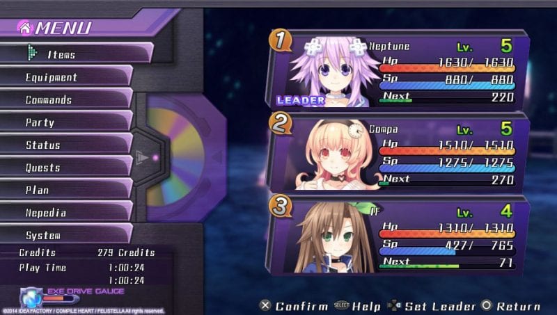 Hyperdimension Neptunia Re;Birth 1