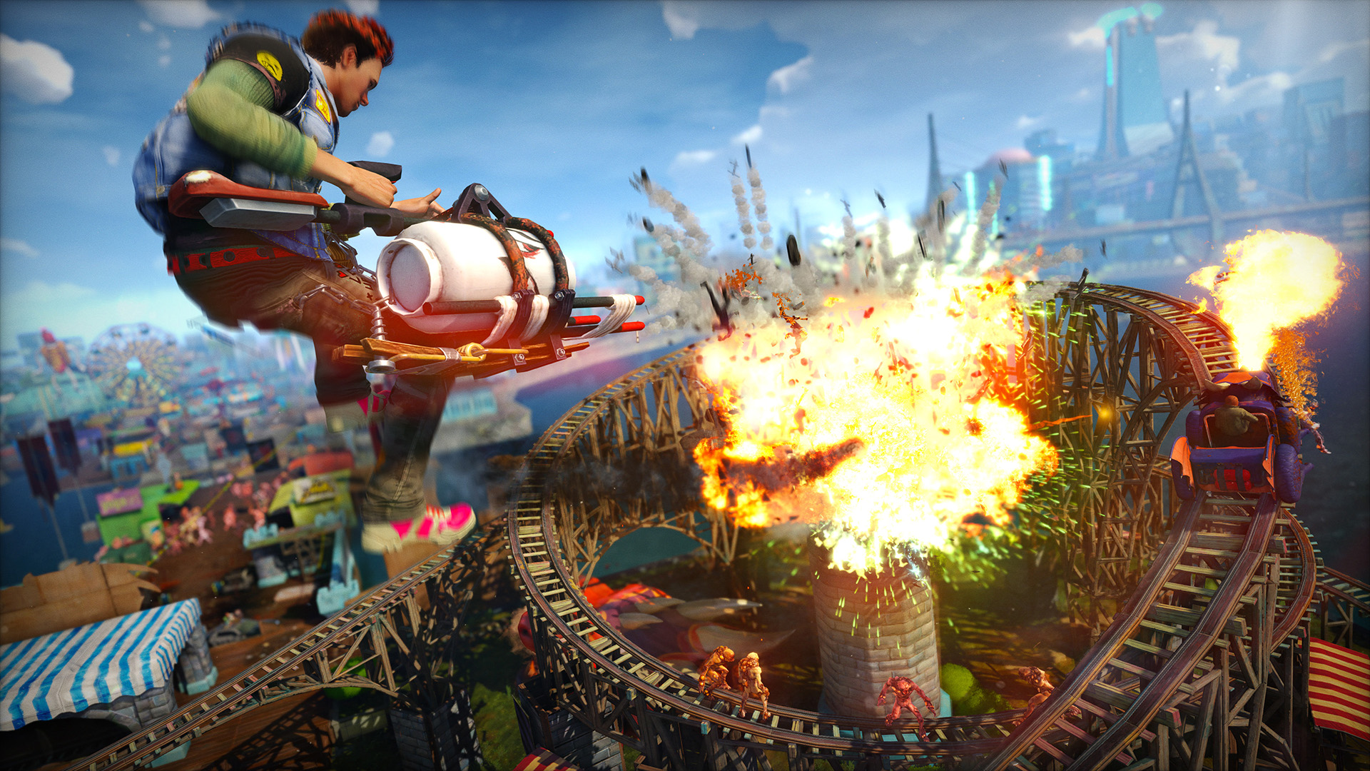 Sunset Overdrive y su variedad para vestir a tu personaje