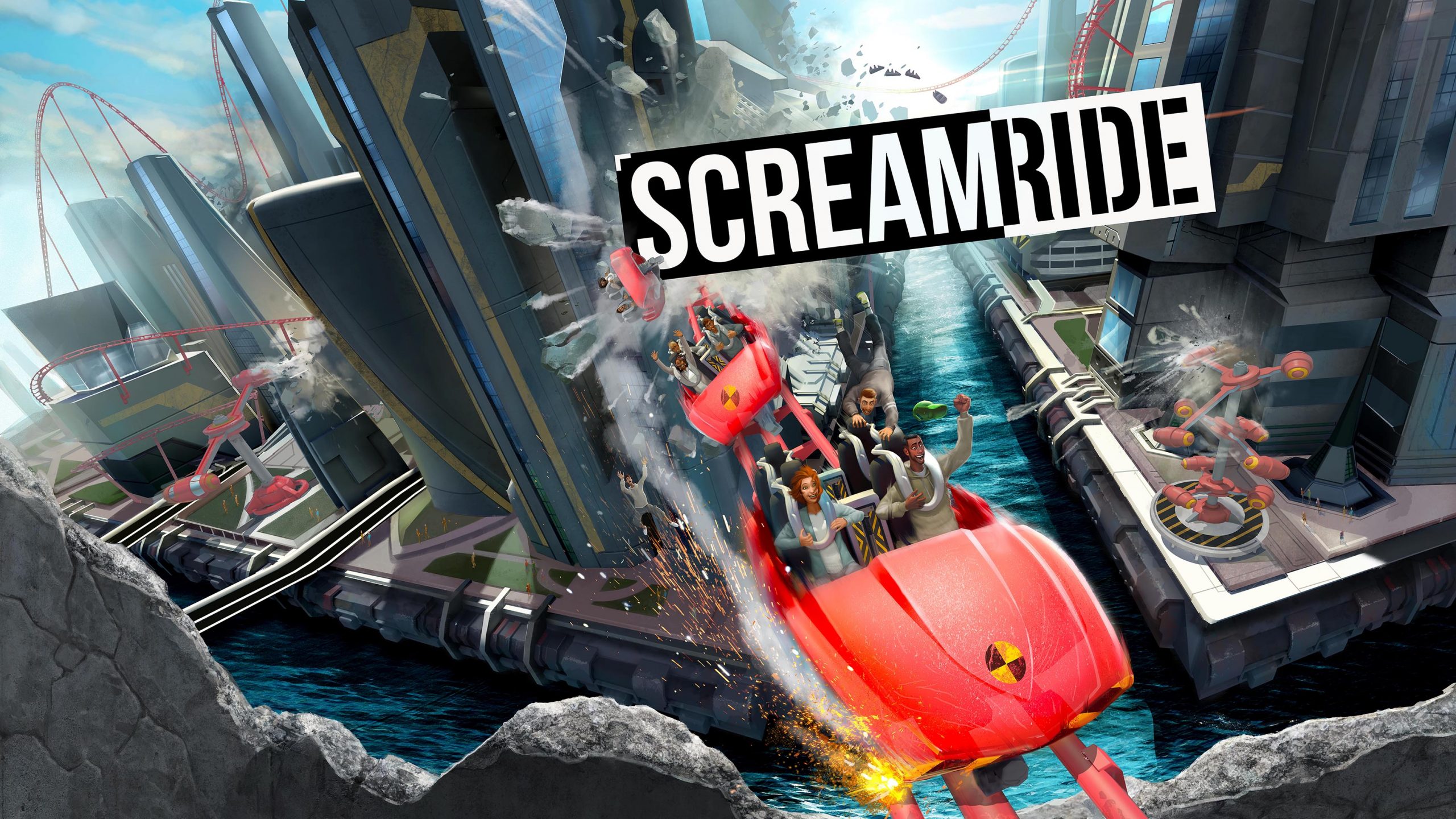 ScreamRide trailer de una montaña rusa que da terror