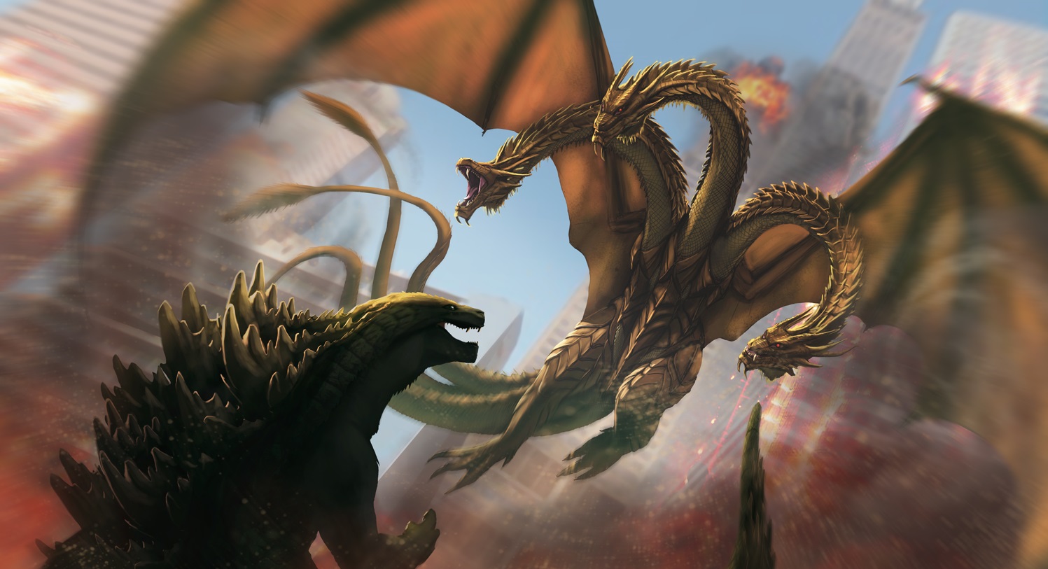 Godzilla 2 para junio de 2018 con Rodan, Mothra y Ghidorah