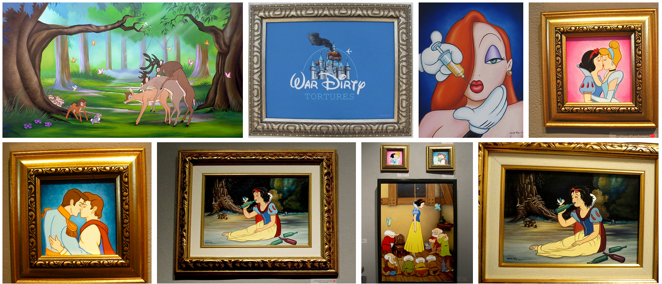 Profanidad Pop, polémica visión de los personajes de Disney