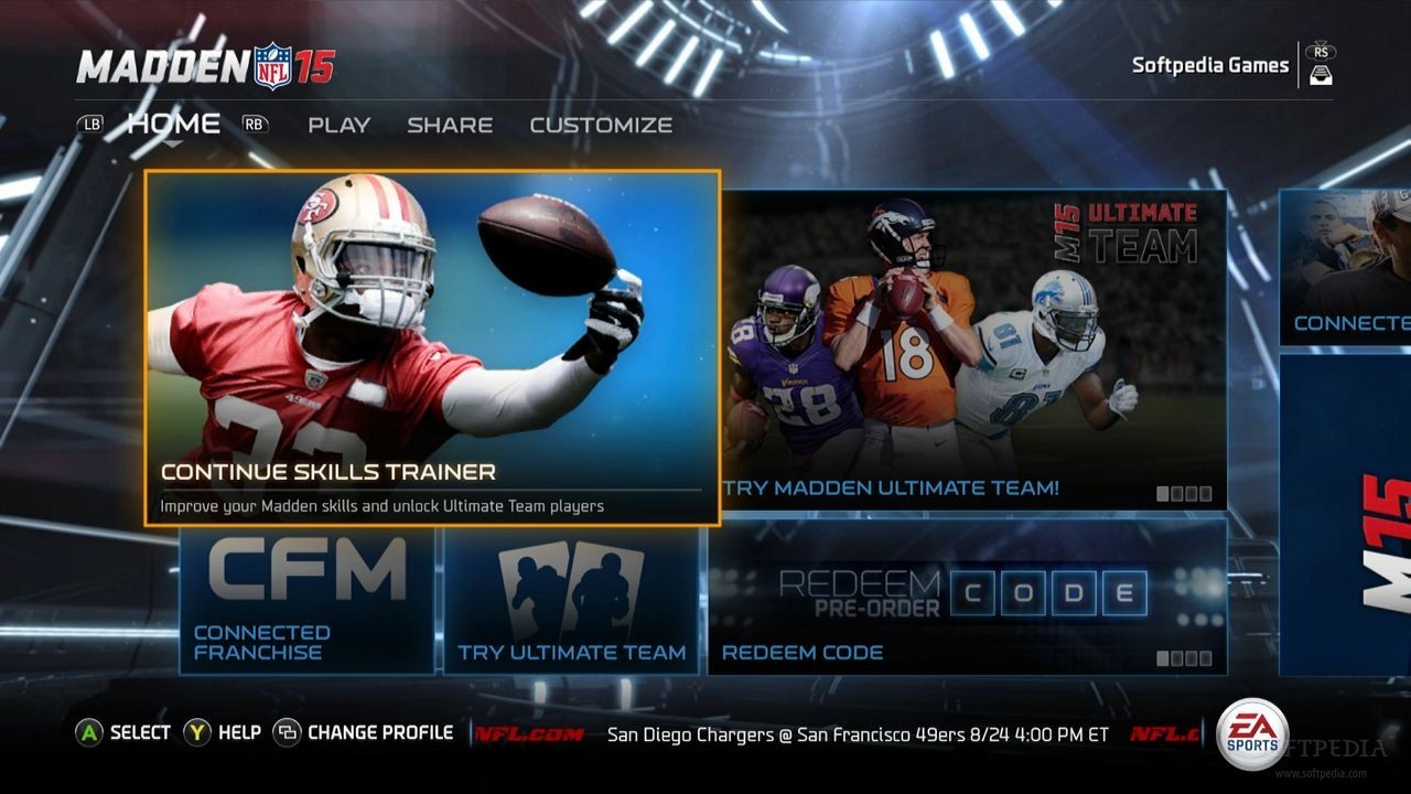 Madden NFL 15 presenta su modo de Franquicia Conectada