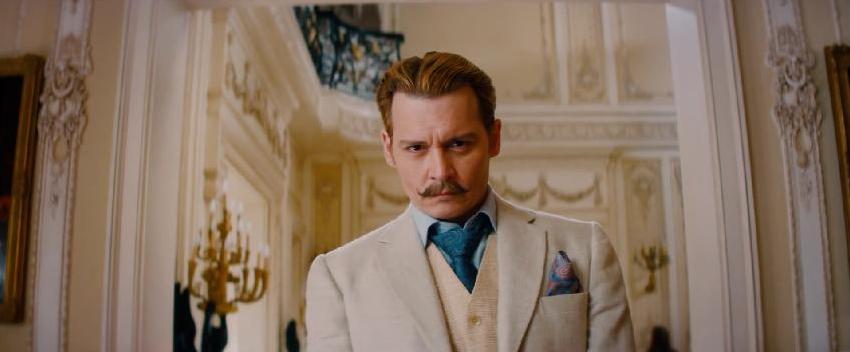 Primer tráiler de Johnny Depp en Mortdecai