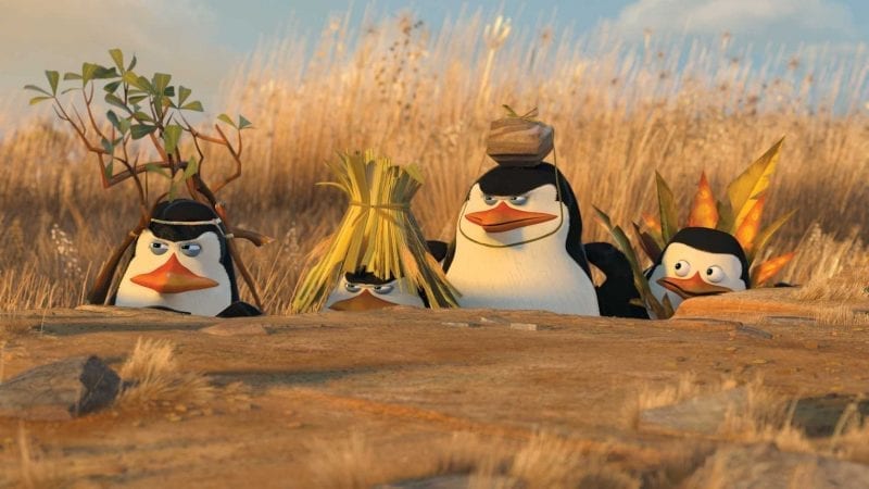 Los Pingüinos de Madagascar