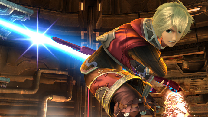 Shulk se lanza a Super Smash Brothers