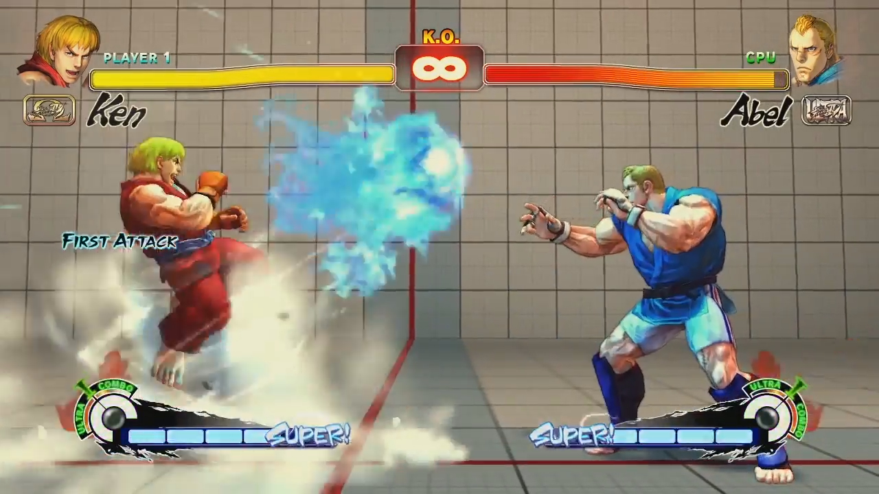 Hadokens con los pies en el modo Omega de Ultra Street Fighter IV