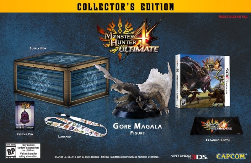 Monster Hunter 4 Ultimate Collector’s Edition