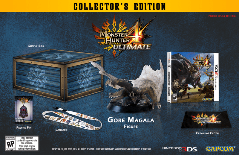 Monster Hunter 4 Ultimate Collector’s Edition
