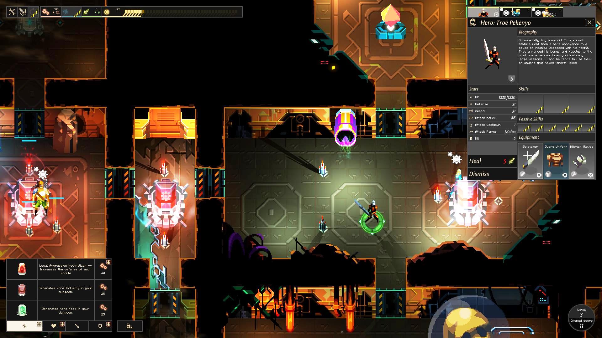 Tráiler de lanzamiento de Dungeon of the Endless, rogue-like para Steam