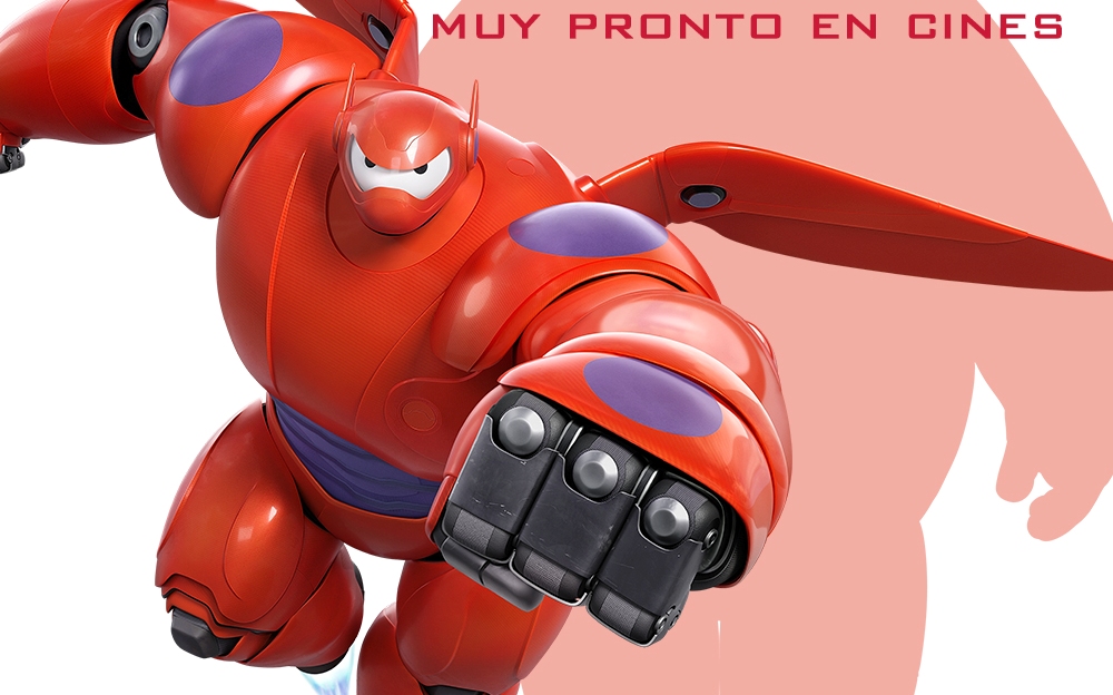 Carteles con los personajes de Grandes Héroes