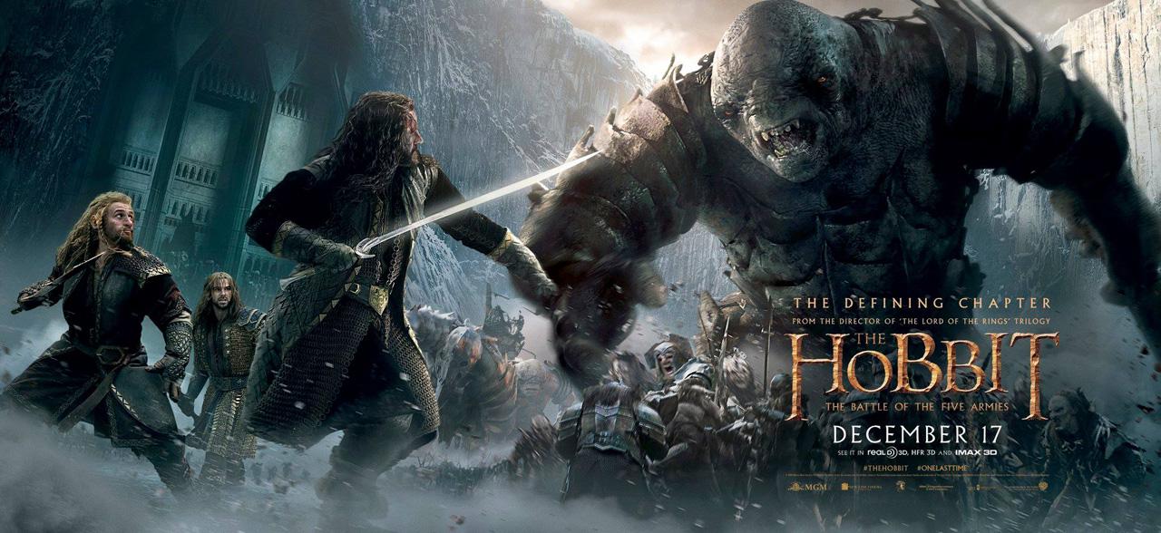 Épico tráiler final de El Hobbit: La Batalla de los Cinco Ejércitos