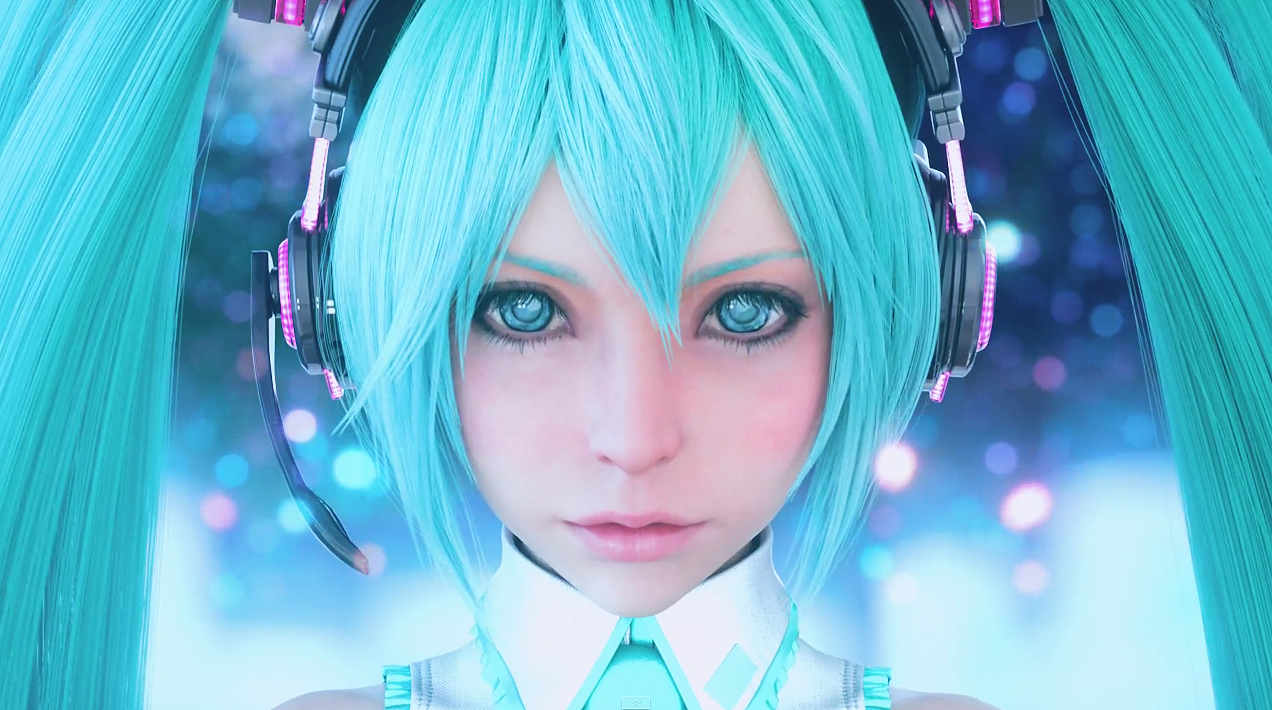 Hatsune Miku por Tetsuya Nomura