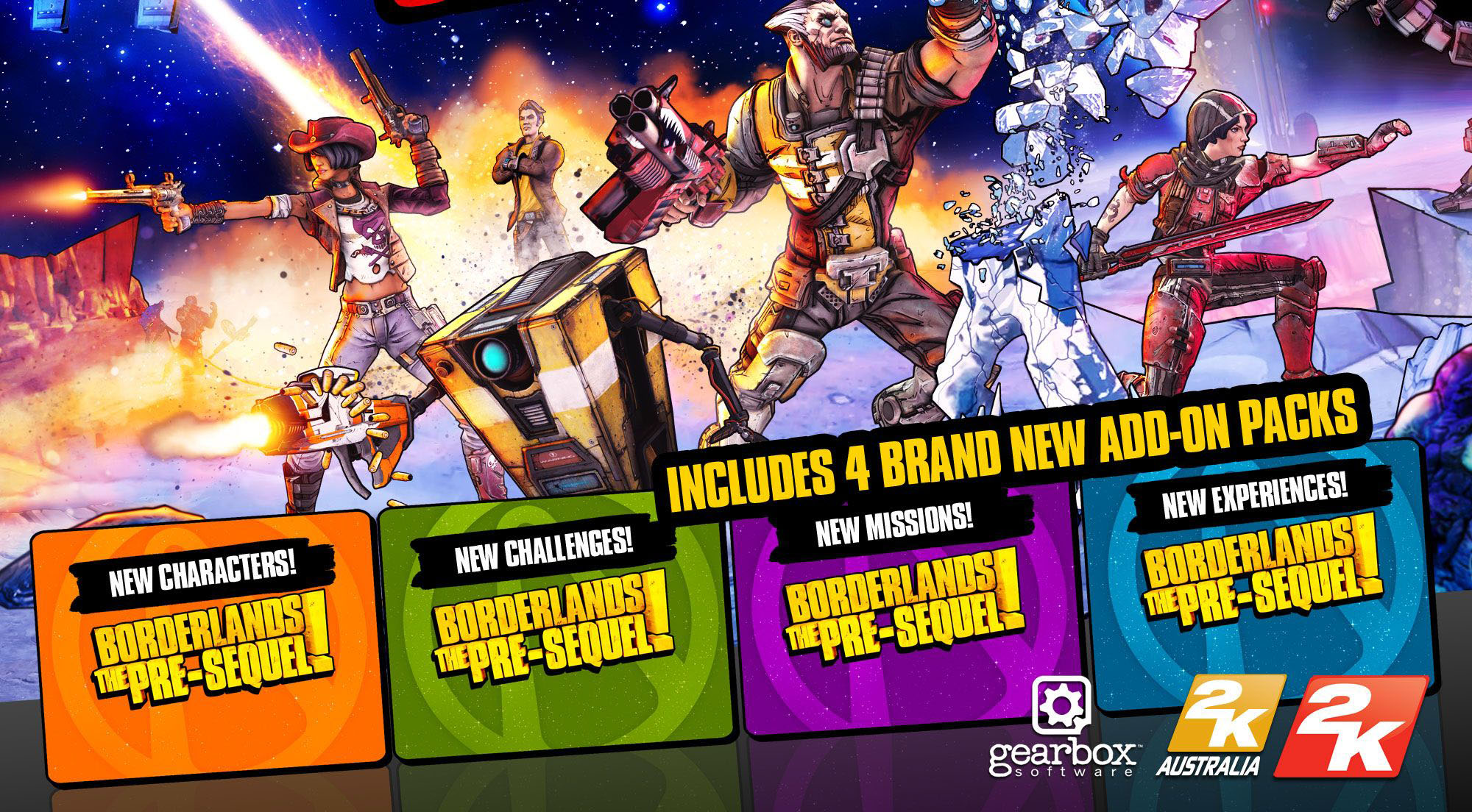 Borderlands: The Pre-Sequel tendrá pase de temporada
