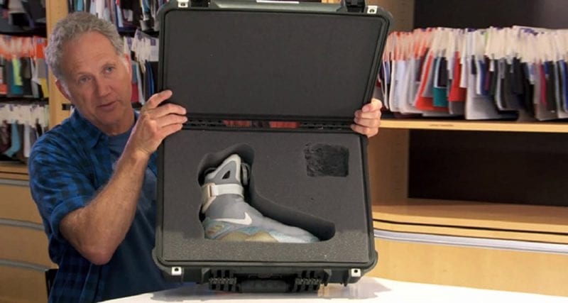 Nike lanzará los tenis que usa Marty McFly en Volver al Futuro II Nike Air Mag