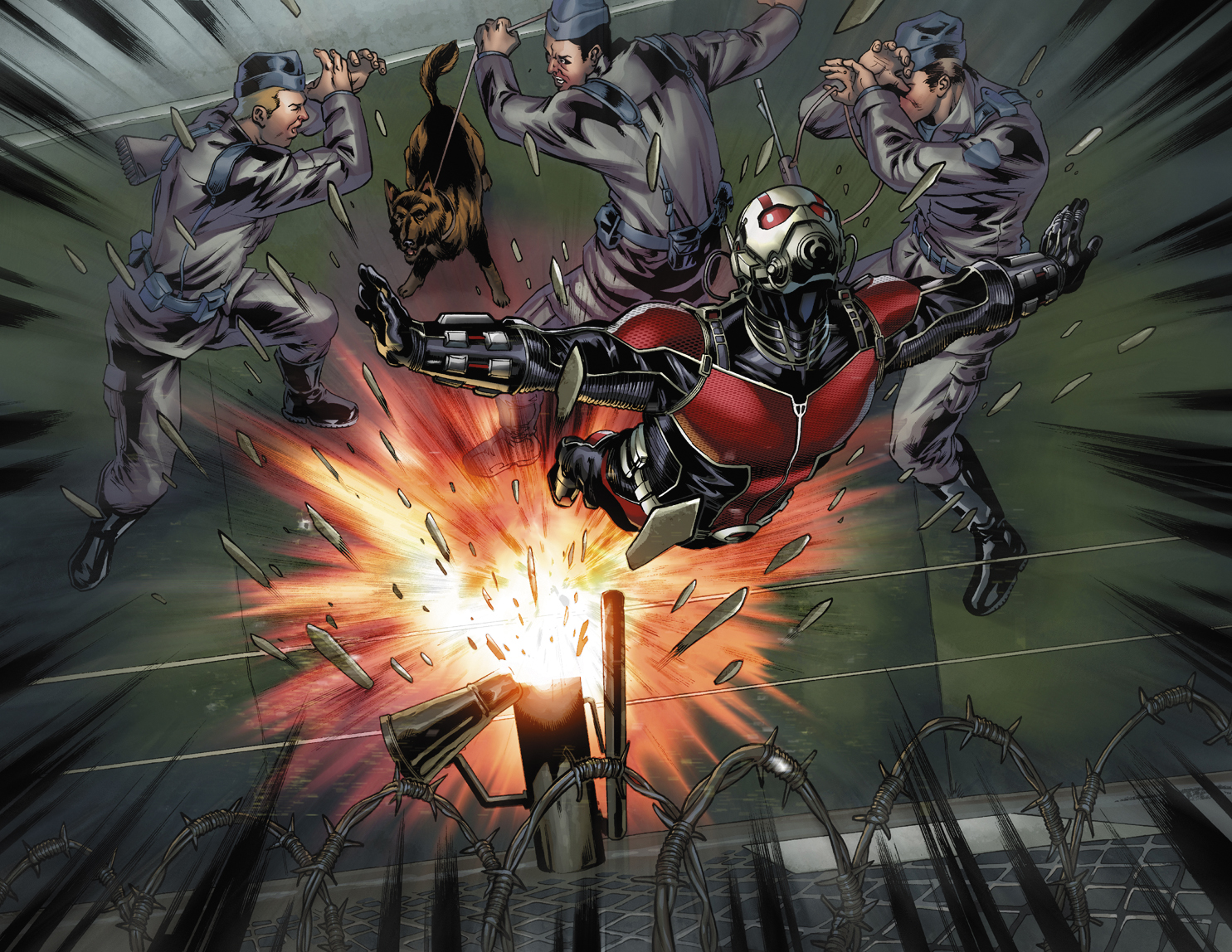 Más arte y mercancía de Ant-Man: El Hombre Hormiga