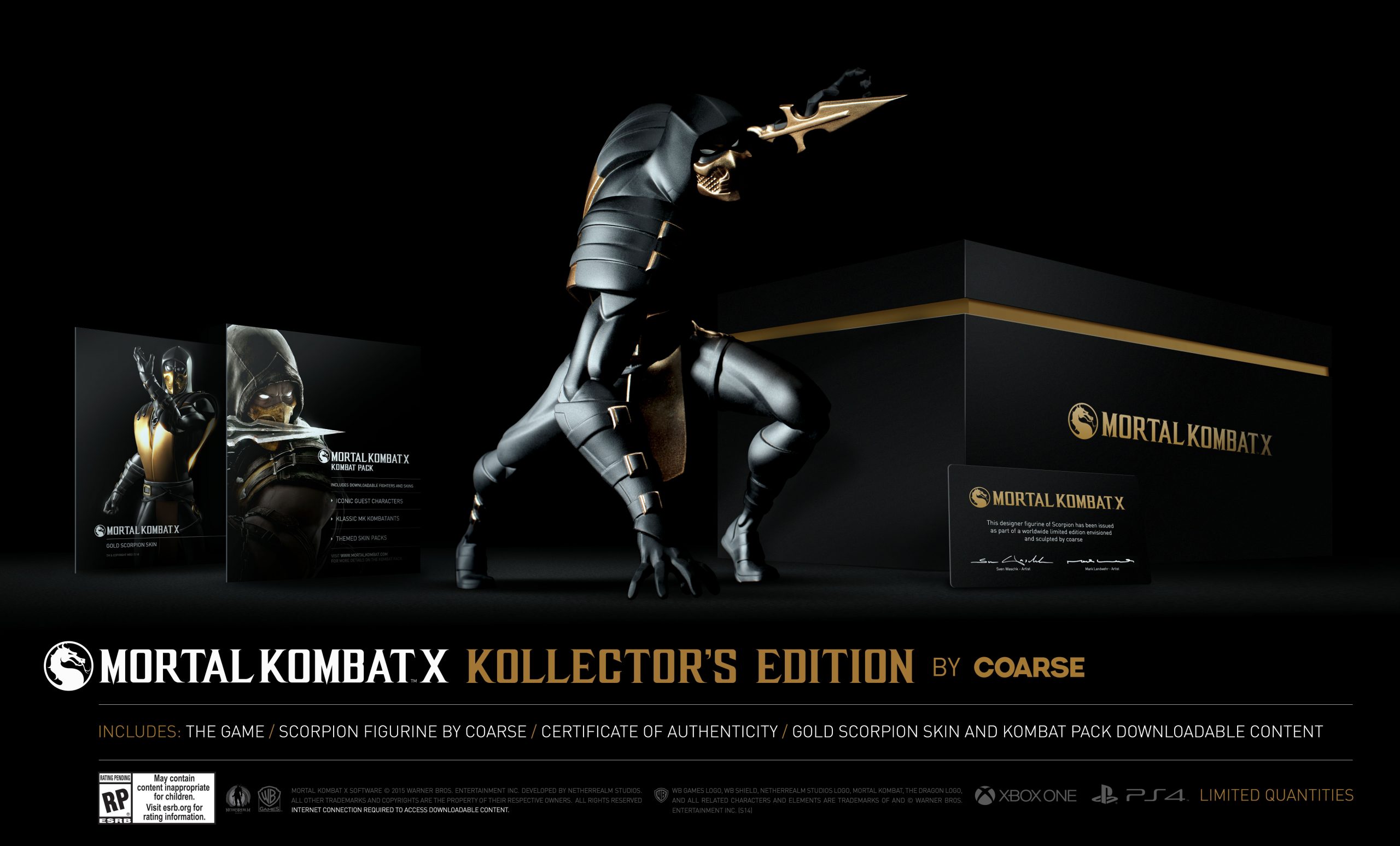 Mortal Kombat X tendrá ediciones especiales
