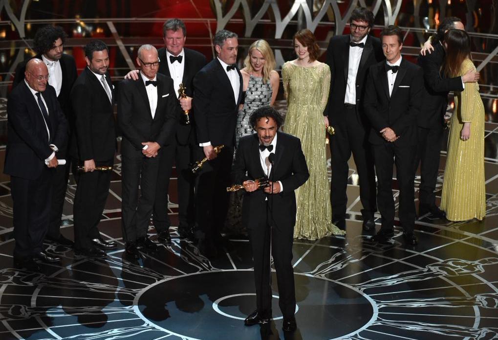 Birdman, Mejor Película en los Oscar; ganó cuatro premios