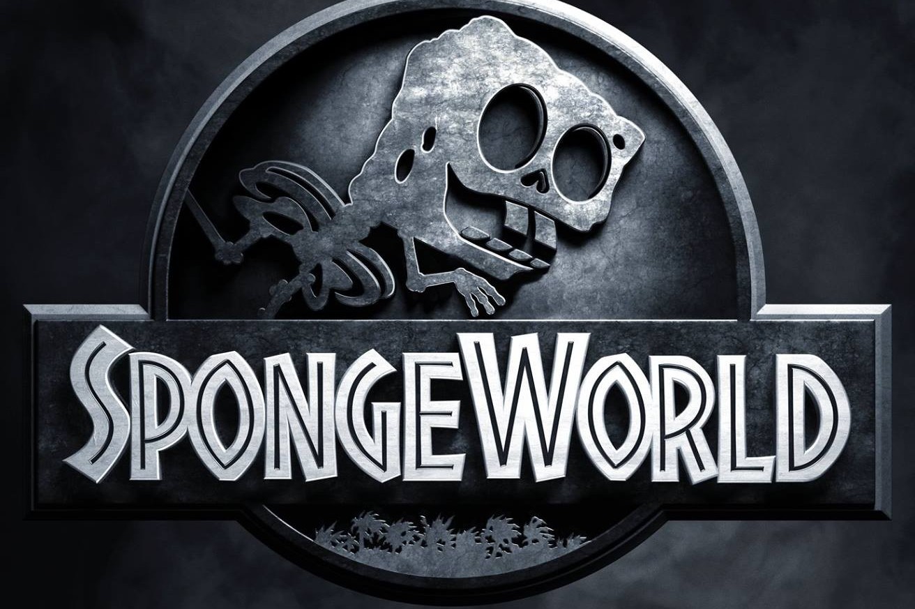 Carteles de parodia de Bob Esponja: Un Héroe Fuera del Agua