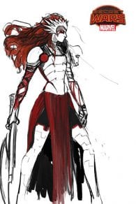 Diseño de 1602: Witch Hunter Angela