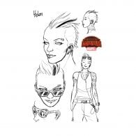 Captain Marvel and The Carol Corps #1, diseño de Helen