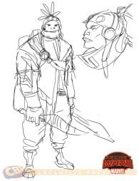 Runaways, diseño de Skaar