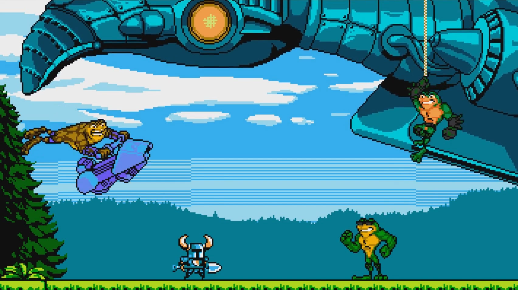 Shovel Knight & Battletoads