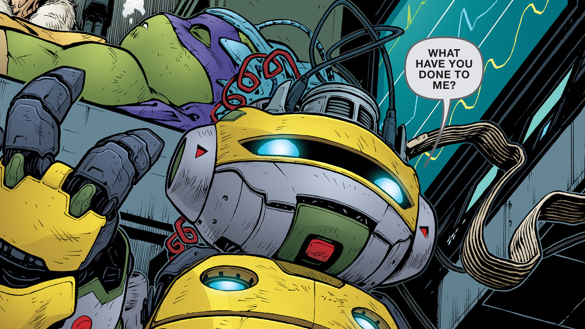 Tortugas Ninja: Donatello resucita en el cuerpo de Metalhead.