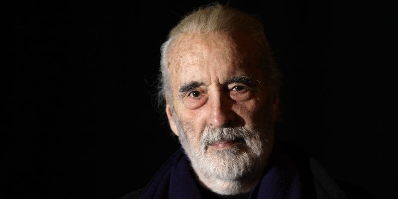 El cine está de luto: Muere Christopher Lee Christopher Lee