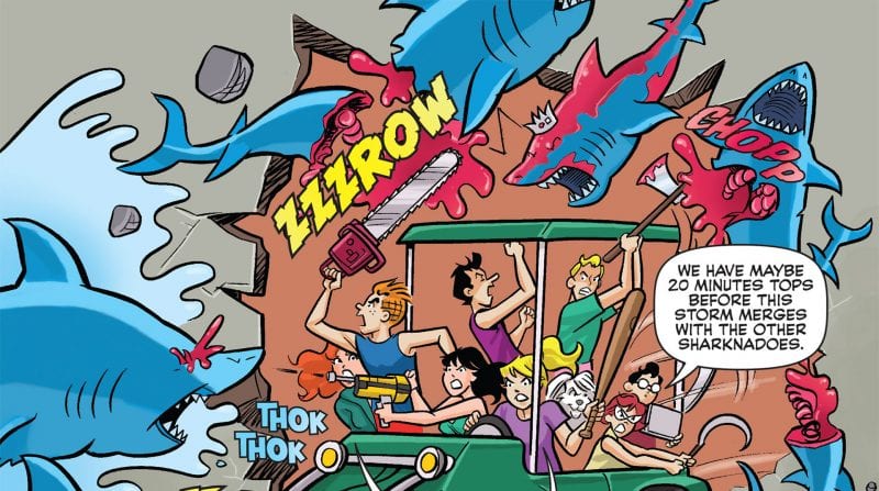 Archie vs Sharknado