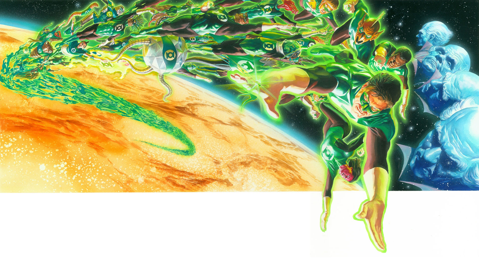 Reboot de Linterna Verde en cine será Green Lantern Corps