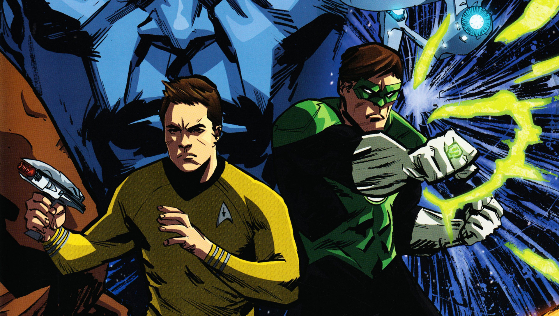 Lee el previo de Star Trek / Green Lantern: The Spectrum War