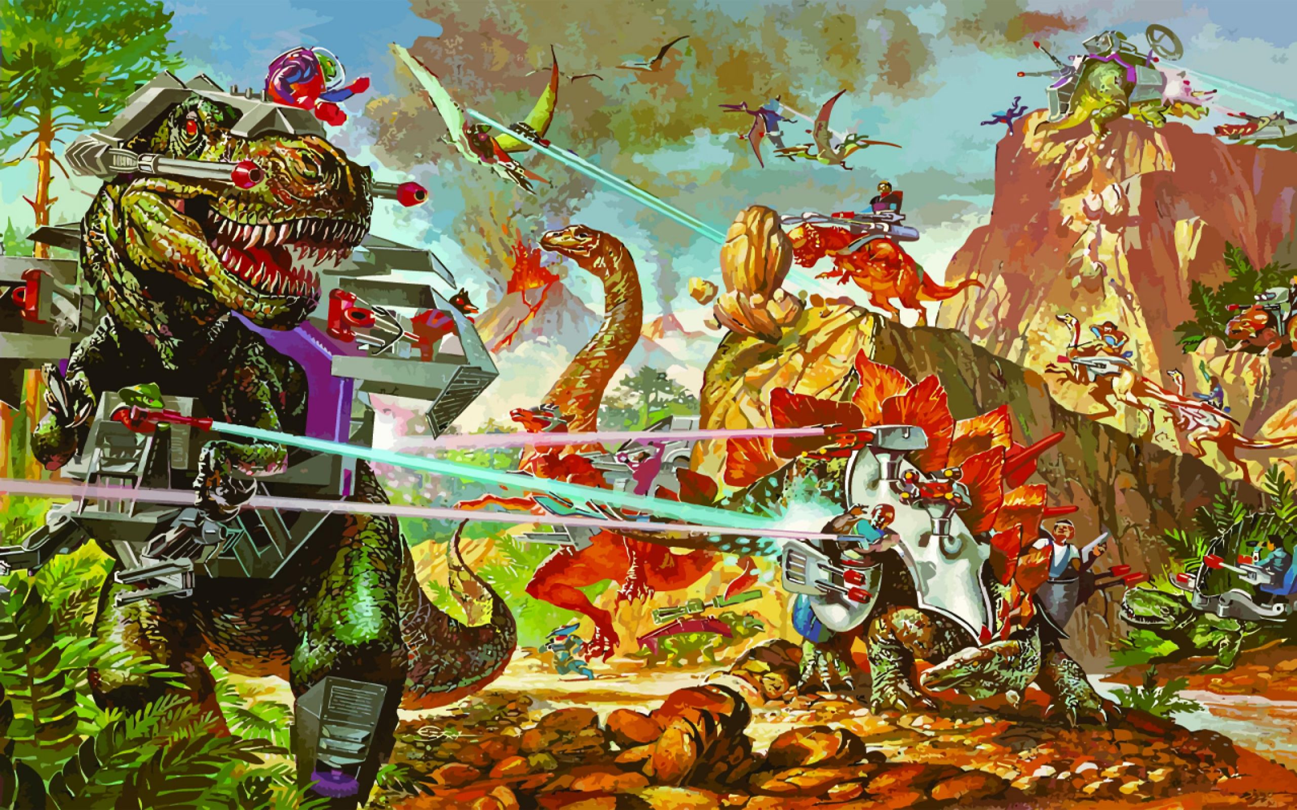 Mattel planea película de Dino-Riders