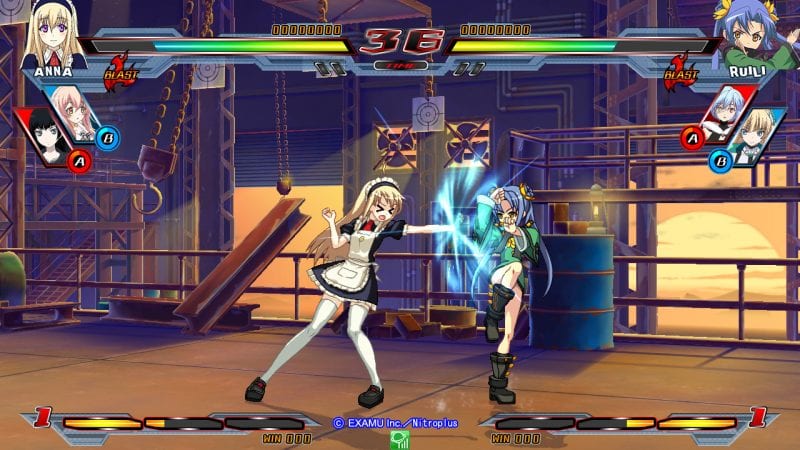 Nitroplus Blasterz: Heroines Infinite Duel