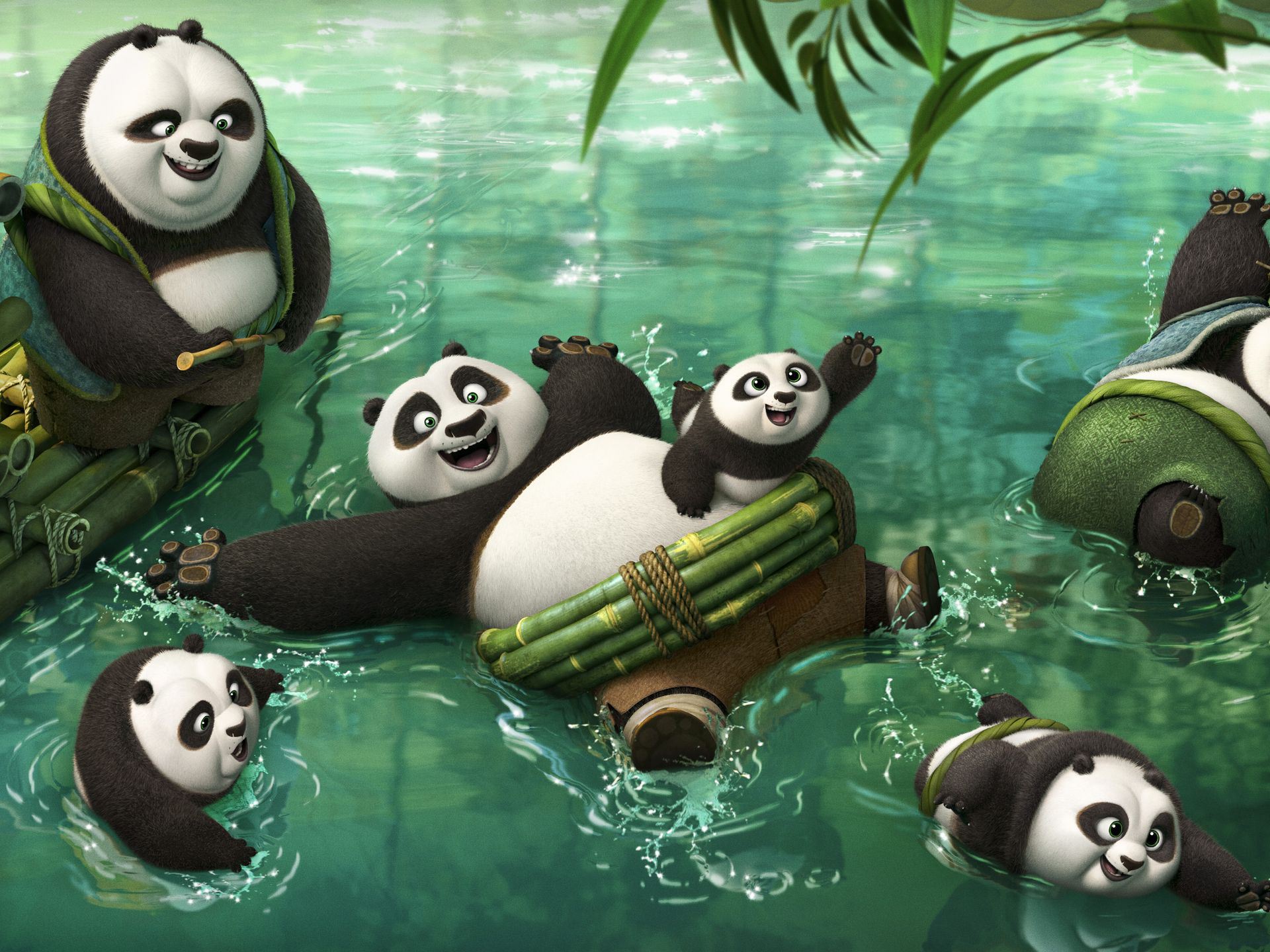 Segundo tráiler de Kung Fu Panda 3 muestra el paraíso panda
