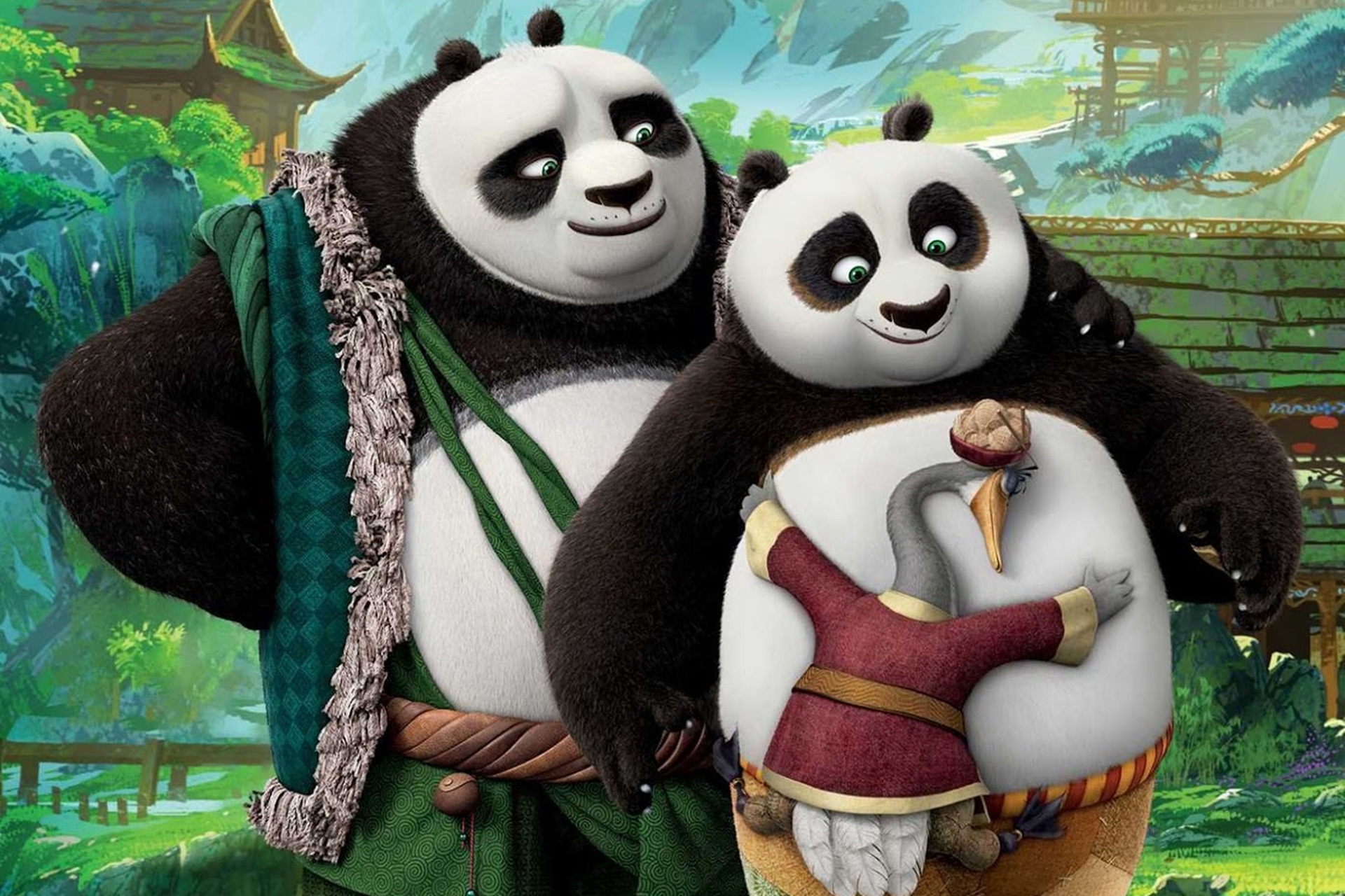 Un padre se revela a su hijo en el primer clip de Kung Fu Panda 3