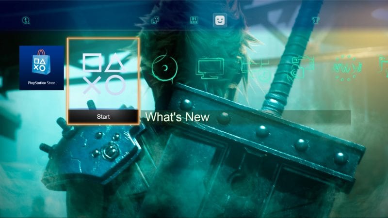 Final Fantasy VII Remake (tema PS4)