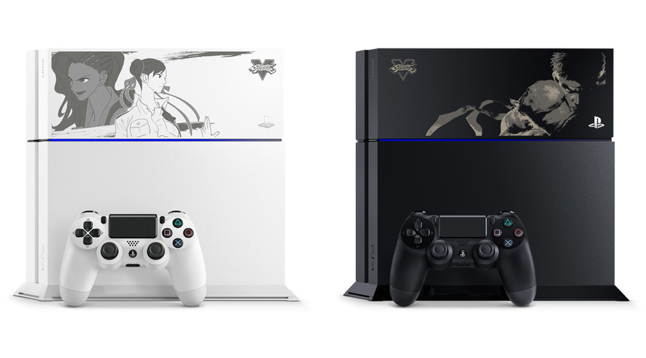 Sony anuncia cuatro PS4 edición especial de Street Fighter V