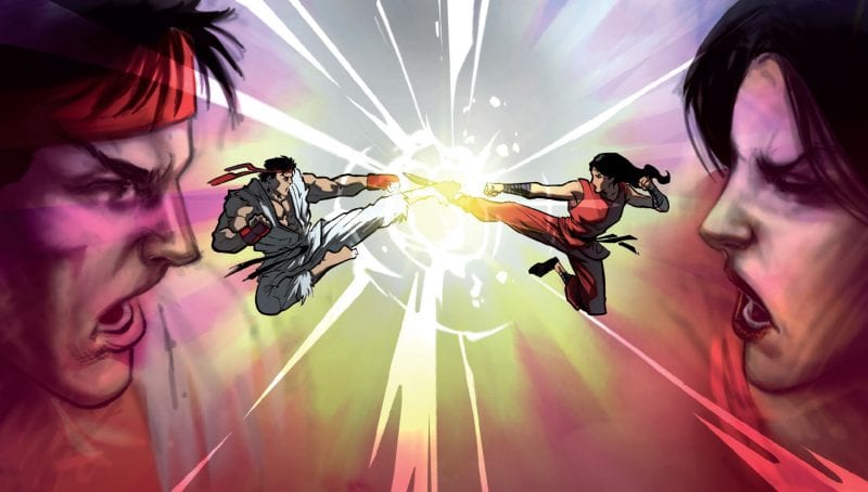 Street Fighter X GI Joe #1