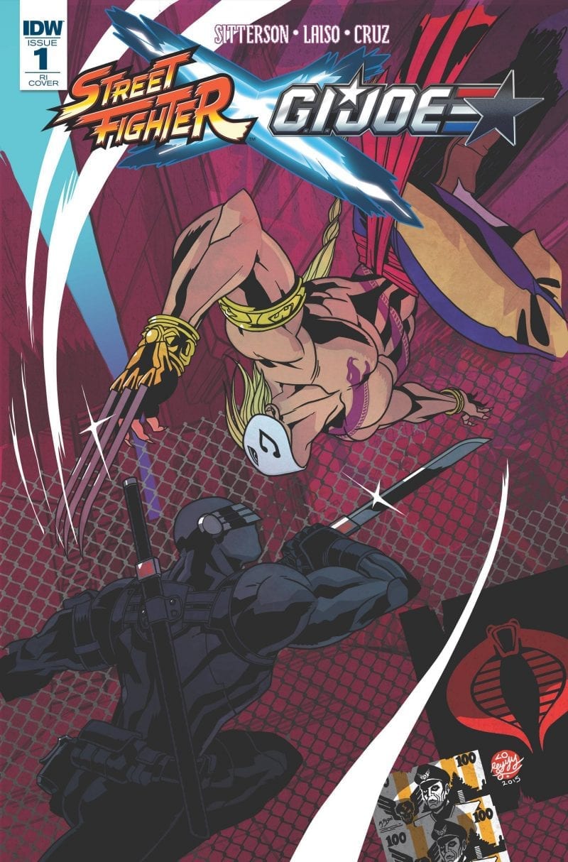 Street Fighter X GI Joe #1