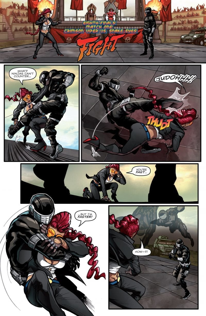 Street Fighter X GI Joe #1