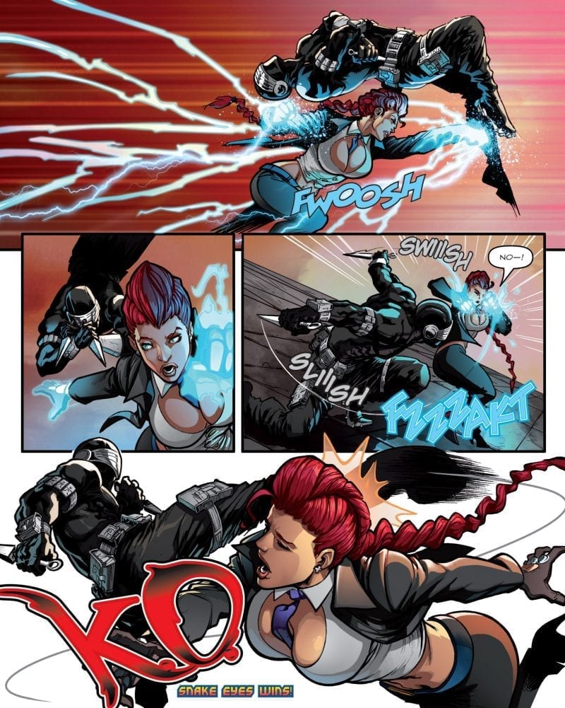 Street Fighter X GI Joe #1